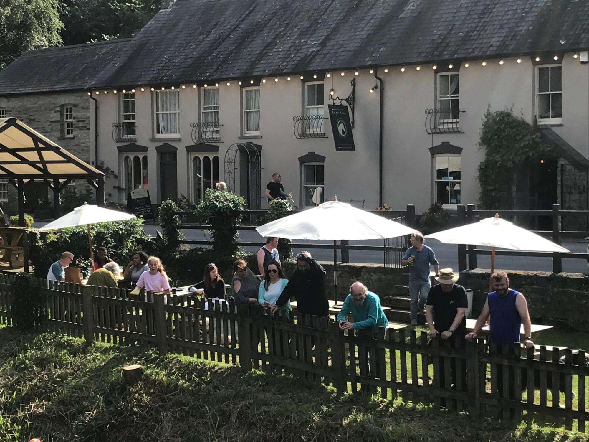 The Nags Head Inn Abercych Экстерьер фото